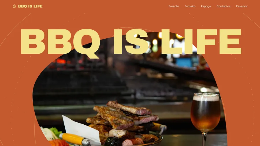 O site da BBQ is Life