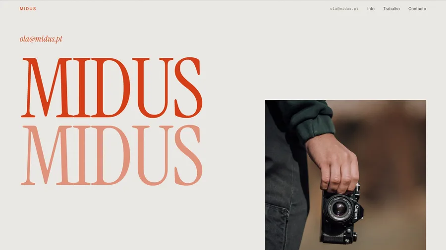 O site da Midus